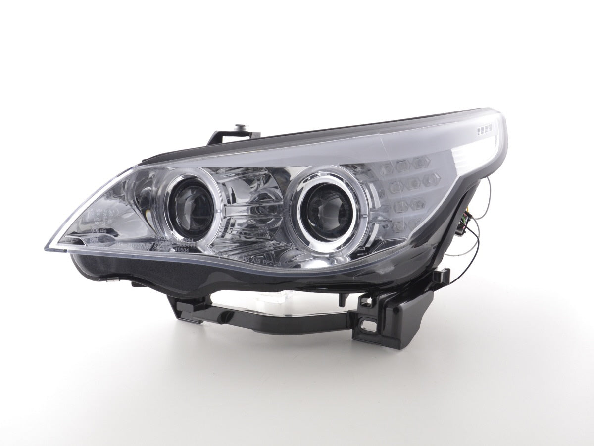 Scheinwerfer Set BMW 5er E60/E61 03-08 chrom Scheinwerfer Set BMW 5er E60/E61 03-08 chrom